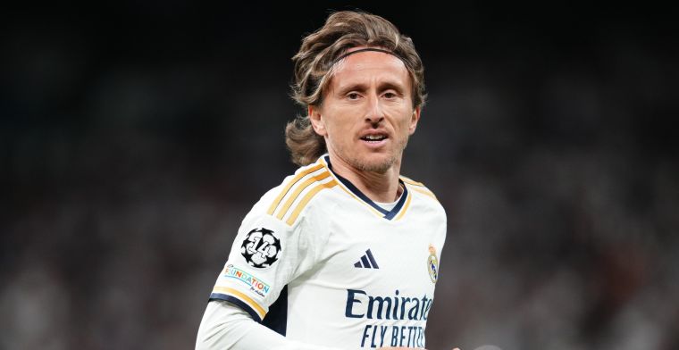 Modrić wil nog een jaar als speler actief zijn bij Real Madrid