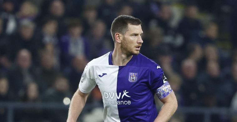 Vertonghen is trots op Rits bij Anderlecht