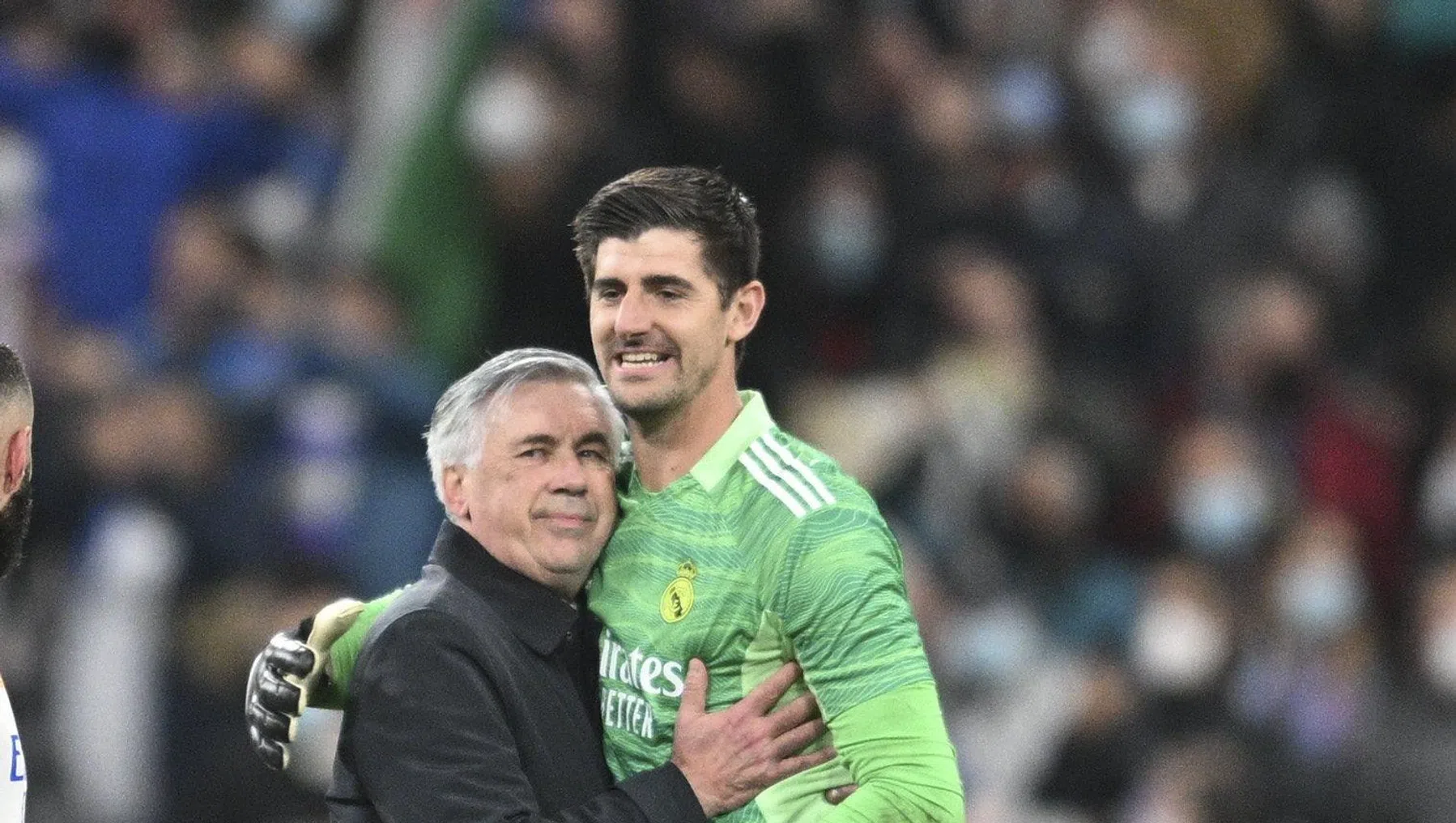 Ancelotti over herstel Courtois bij Real Madrid 