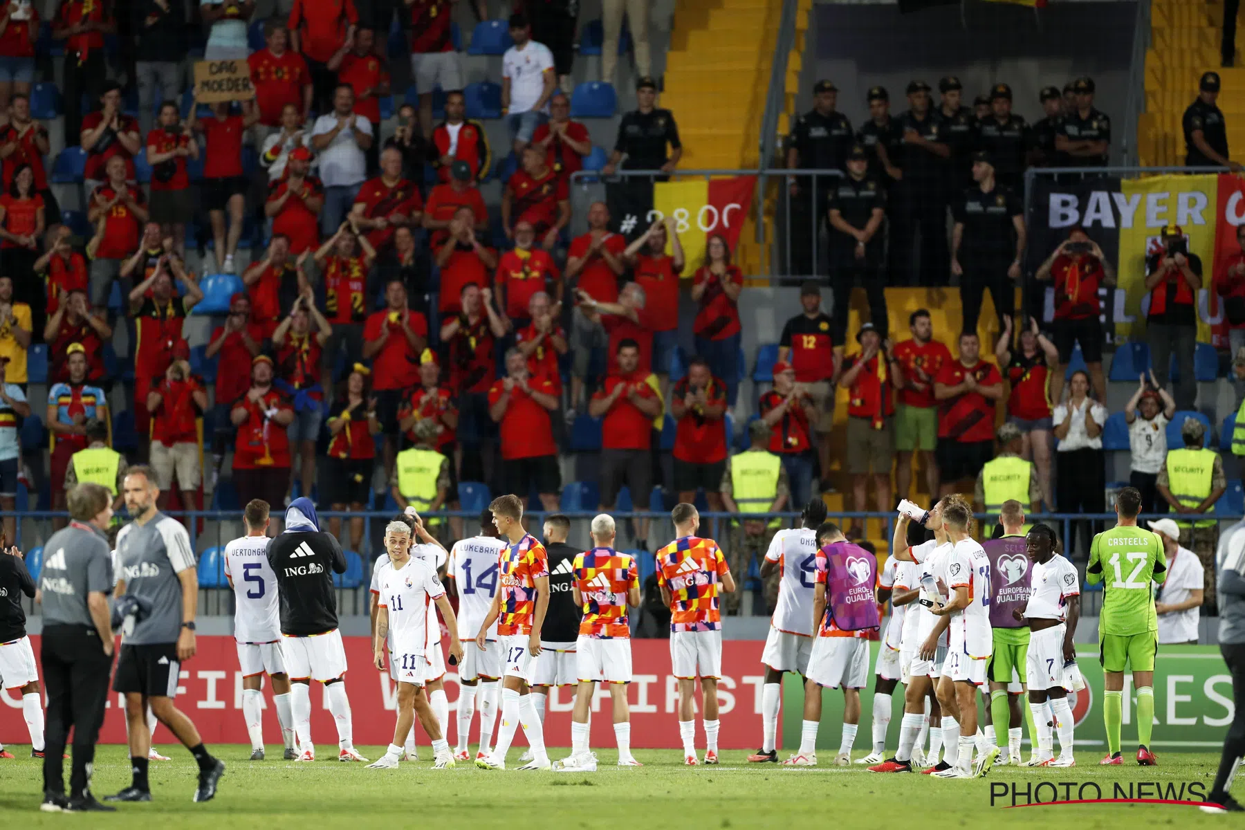 Rode Duivels bekampen Frankrijk in Lyon namens de Nations League