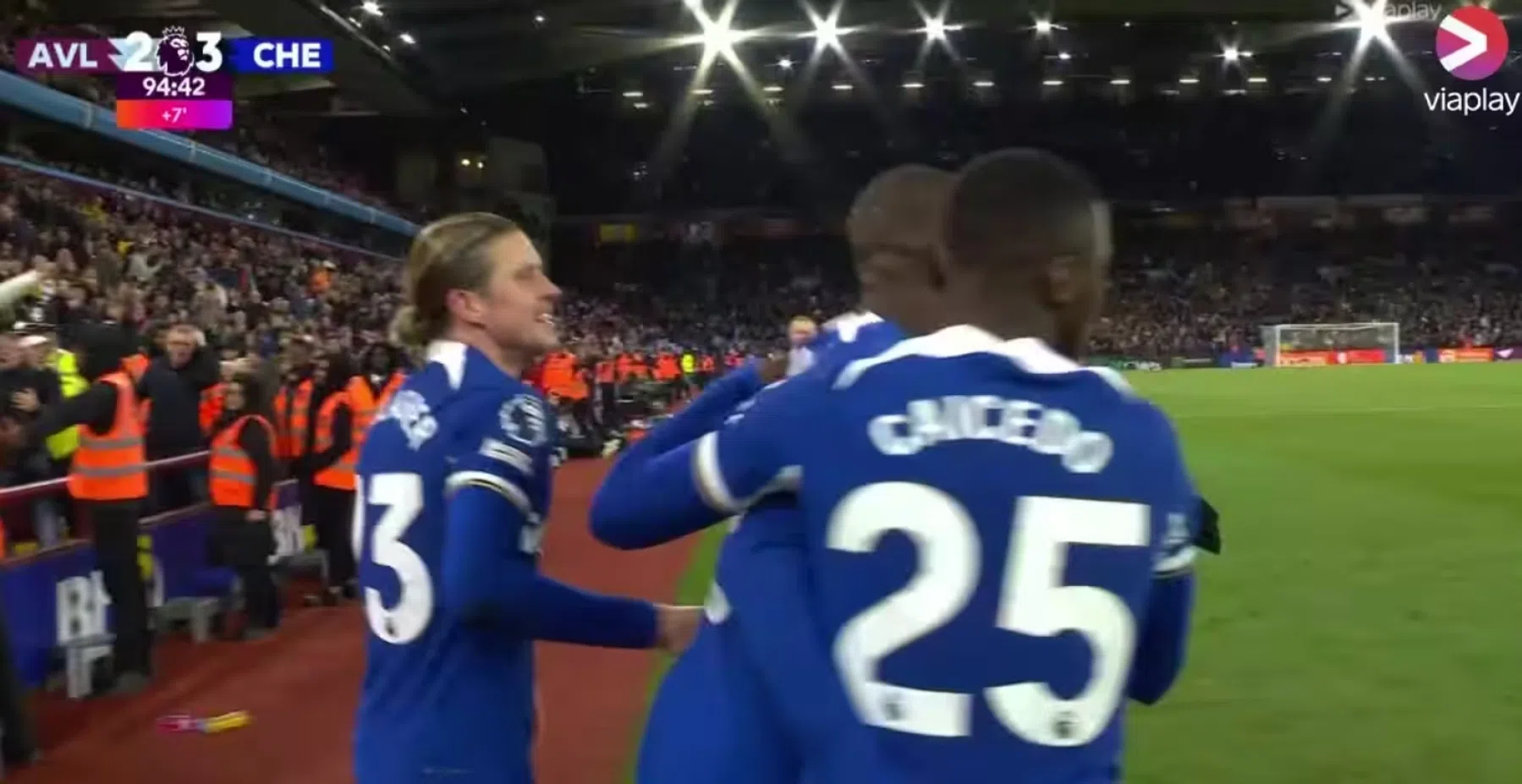 Chelsea woedend om afgekeurde winnende goal