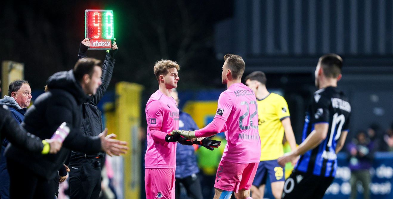 Hayen moet kiezen bij Club Brugge tussen doelmannen Jackers en Mignolet