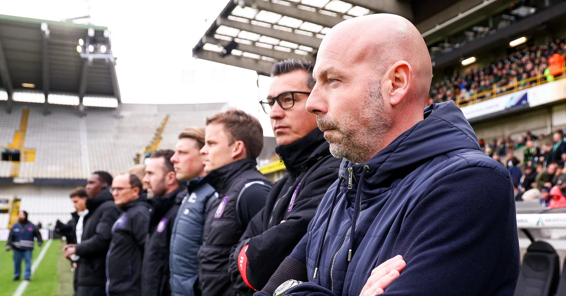 René Vandereycken ziet Anderlecht bewust de lange bal spelen in Play-Offs