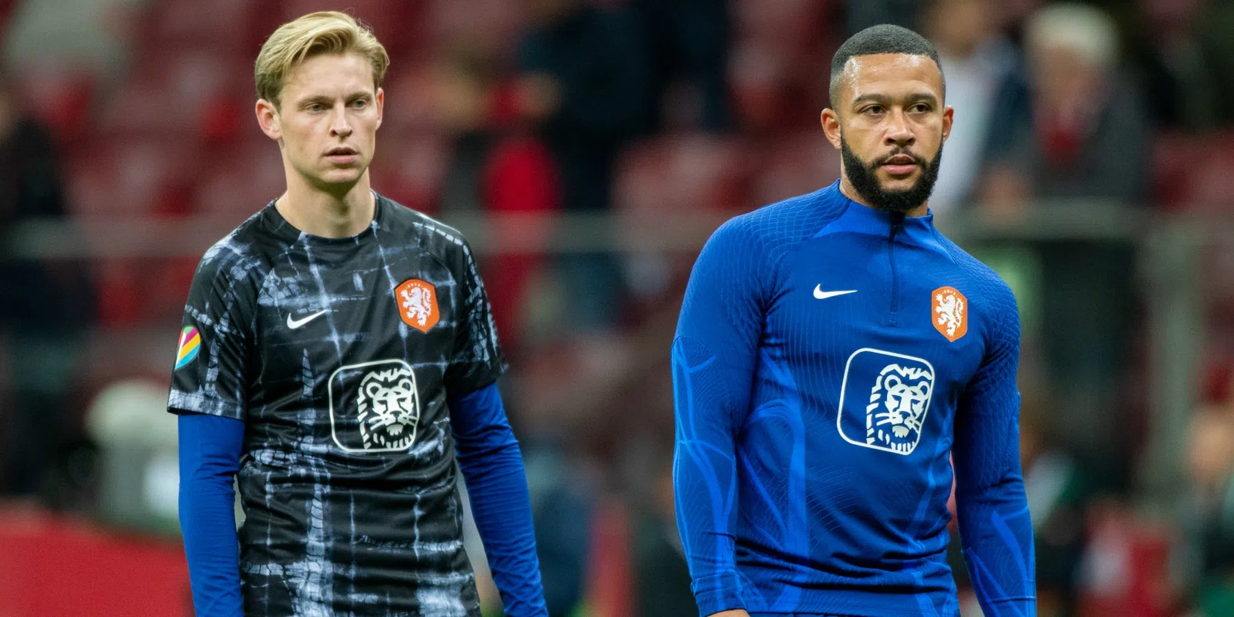 KNVB laat Memphis en Frenkie niet eerder revalideren in Zeist