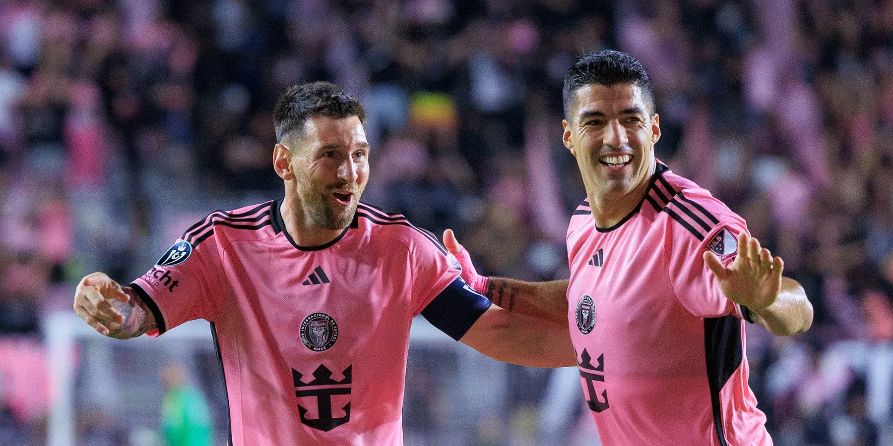 Messi geeft vijf assists, Suarez noteert hattrick voor Miami