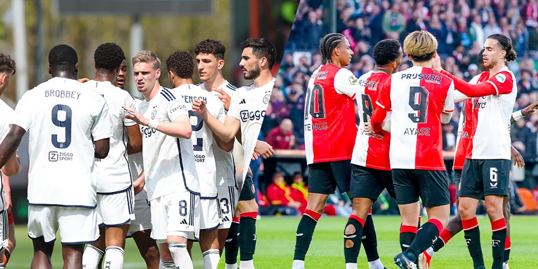 Dit schrijven de kranten over Ajax en Feyenoord na de zeges op Volendam en PEC