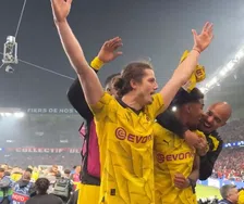 Thumbnail for article: Feest na behalen CL-finale: Dortmund-Nederlanders Maatsen en Malen in extase
