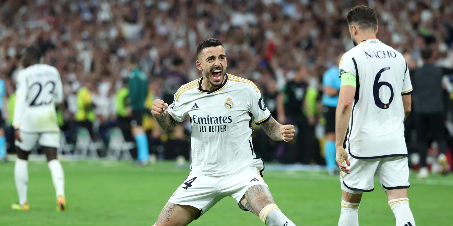Real Madrid verslaat Bayern na zinderende slotfase en plaatst zich voor finale CL