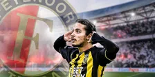 Thumbnail for article: 'Ik ben weleens door Hadj-Moussa dolgedraaid, die gaat zeker slagen bij Feyenoord'