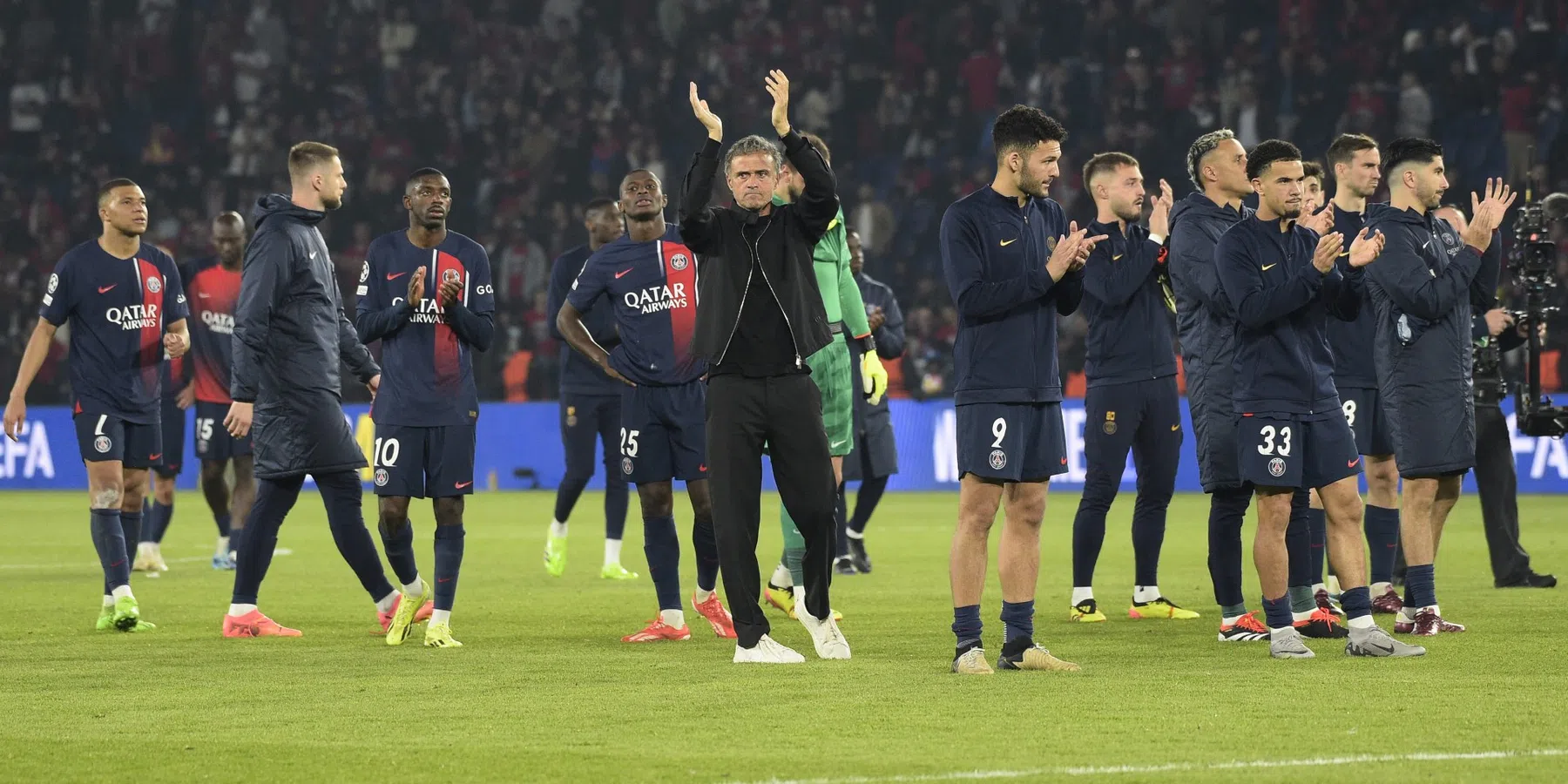 Enrique over CL-uitschakeling PSG