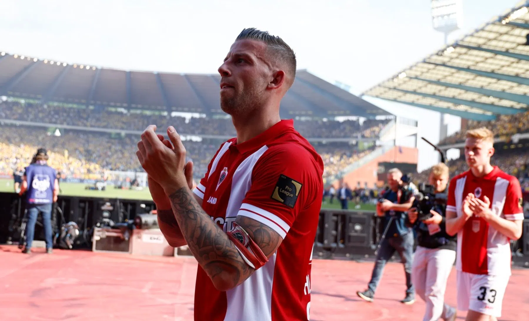 Toby Alderweireld na Union SG 1-0 Royal Antwerp FC in bekerfinale