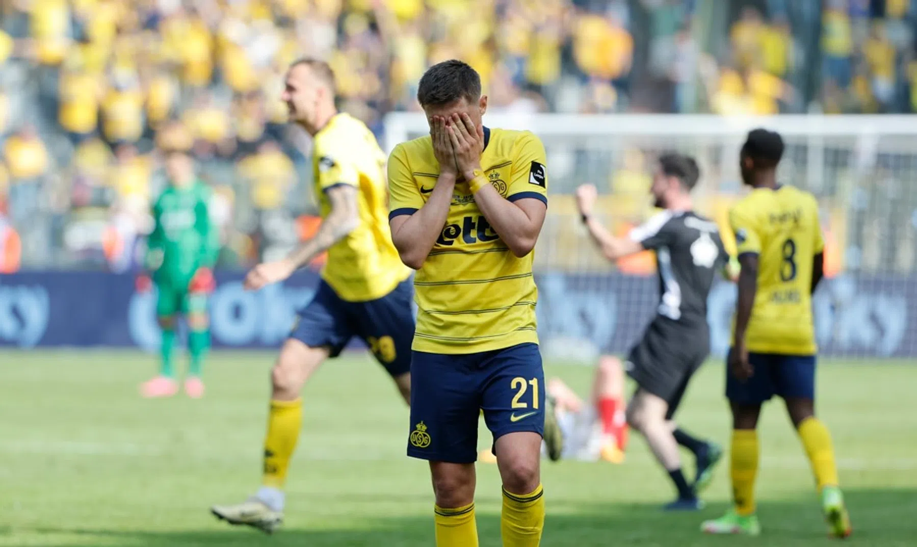 Alessio Castro-Montes na Bekerfinale Union SG 1-0 Royal Antwerp FC