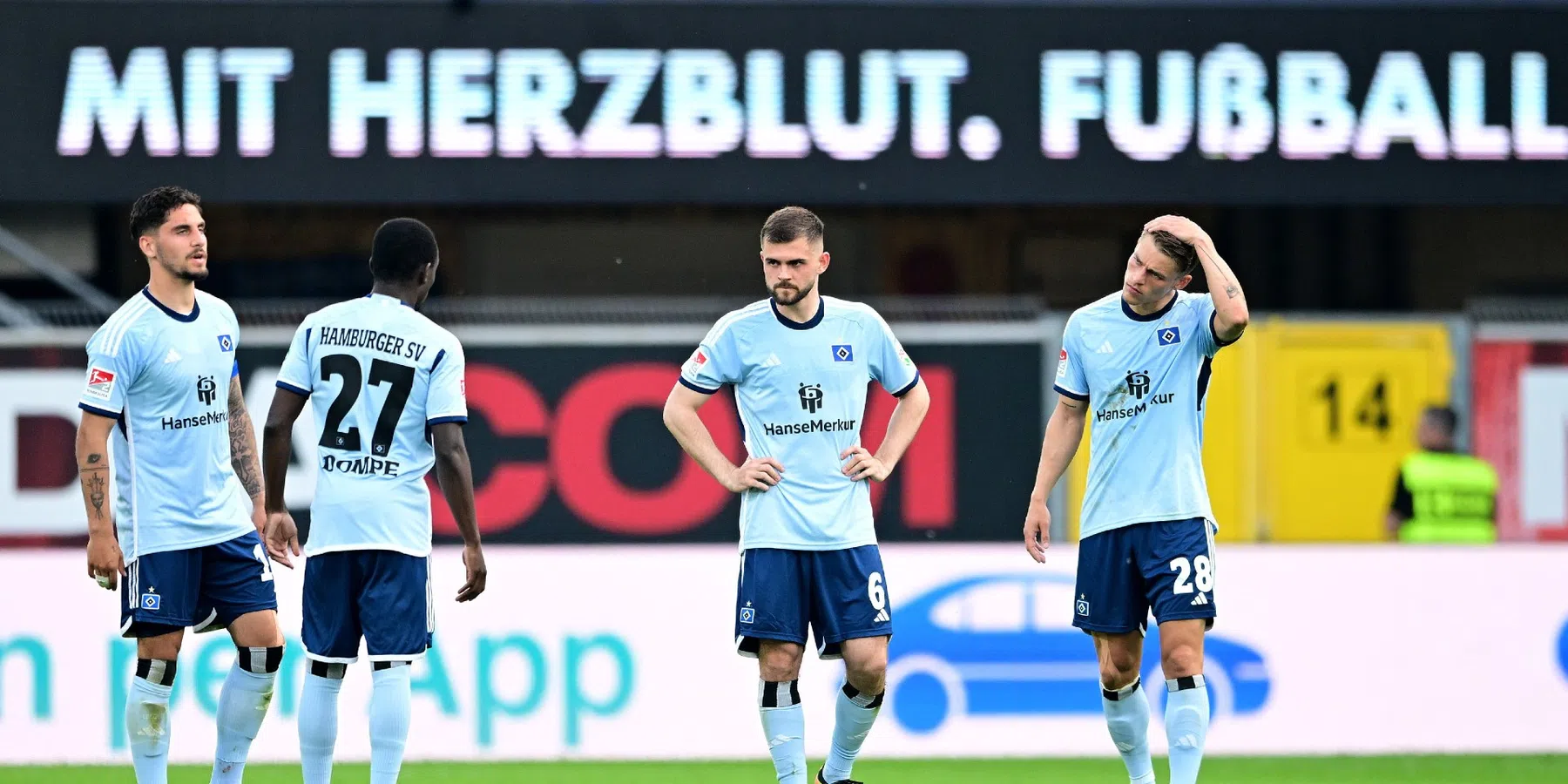 HSV loopt wéér promotie mis na nederlaag tegen Paderborn