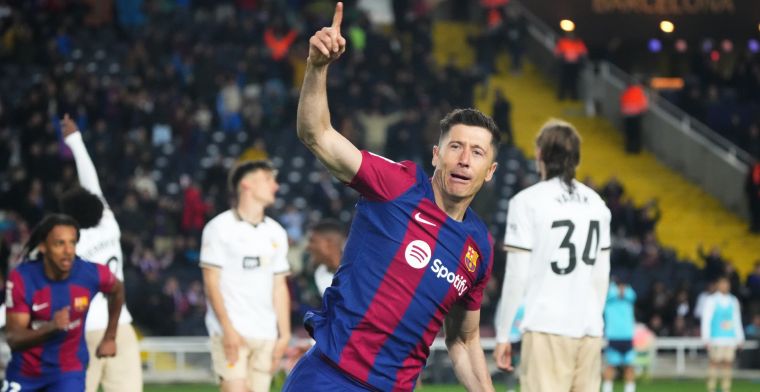 FC Barcelona overweegt Lewandowski te verkopen