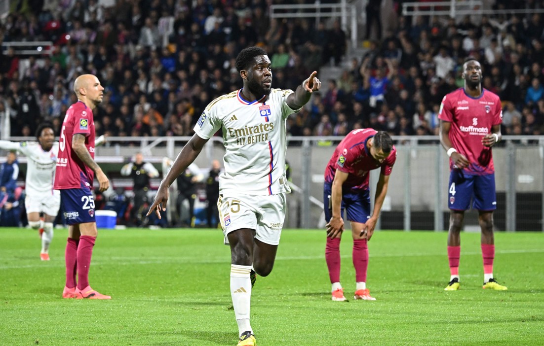 Orel Mangala is matchwinnaar tijdens Clermont Foot 0-1 Olympique Lyon