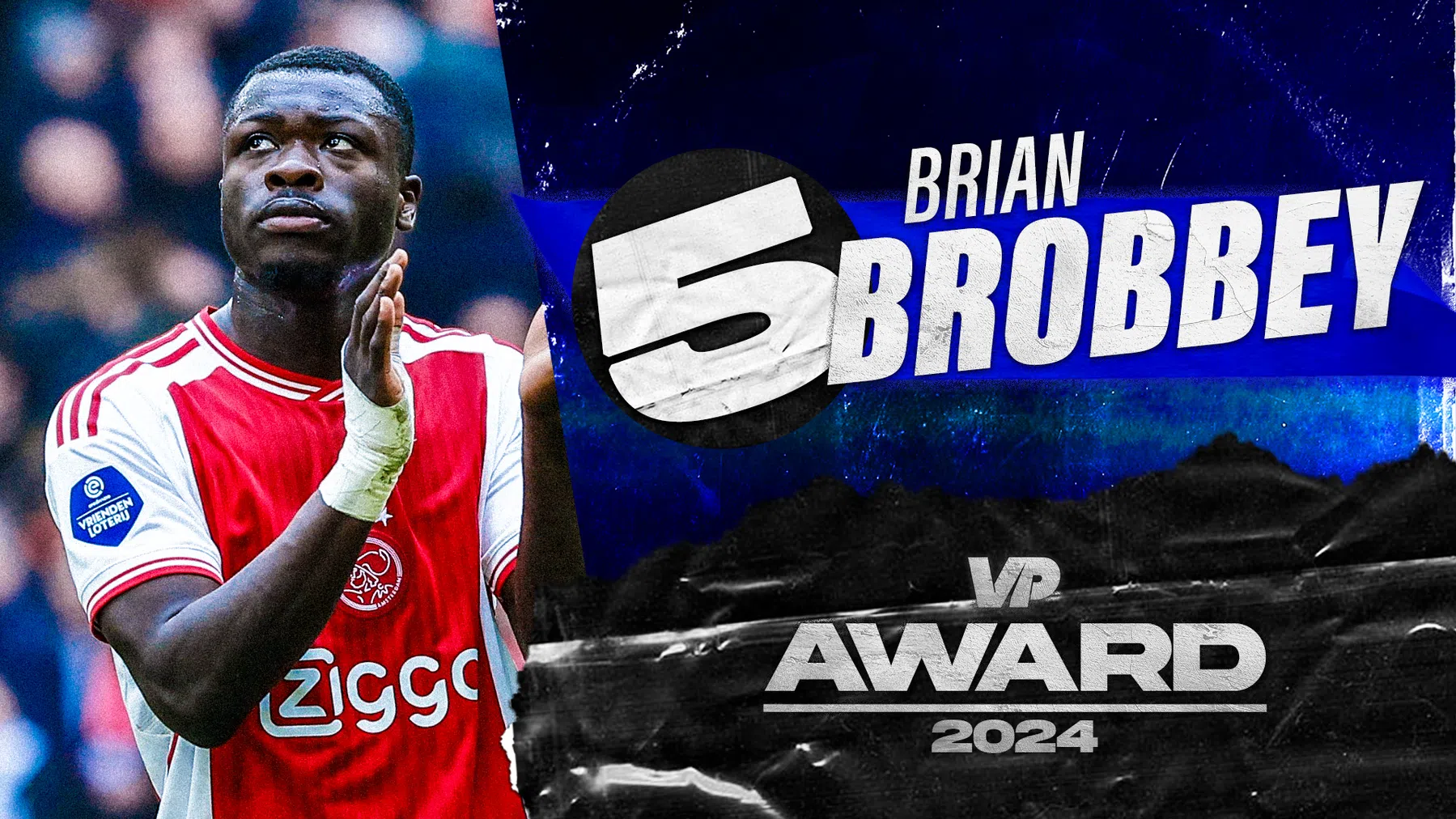 VP Award 2024: Ajax-spits Brian Brobbey