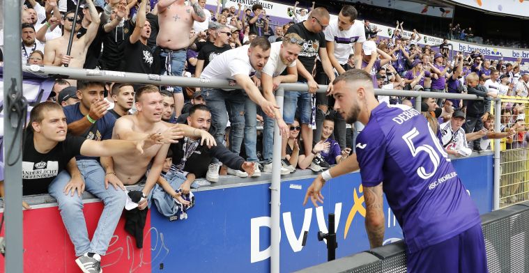 'Debast neemt afscheid van Anderlecht'