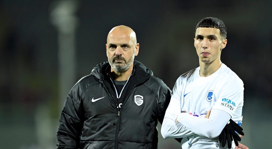 Domenico Olivieri over KRC Genk - Royal Antwerp FC in Champions' Play-offs