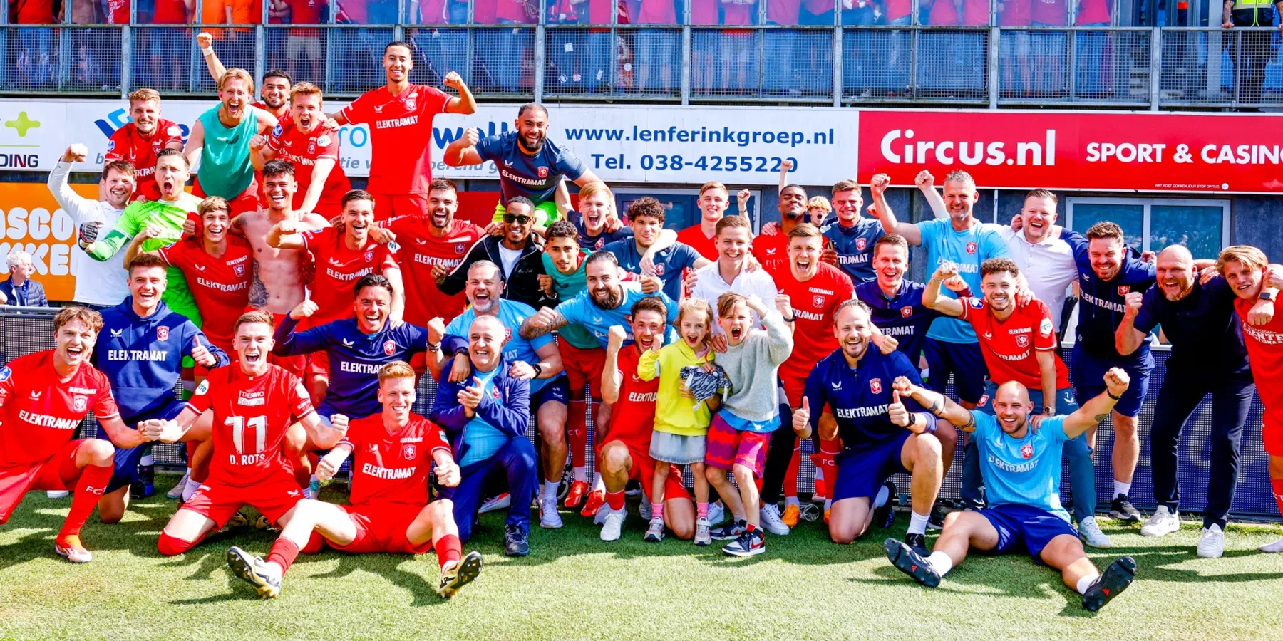 FC Twente neemt opvallende gast op de schouders