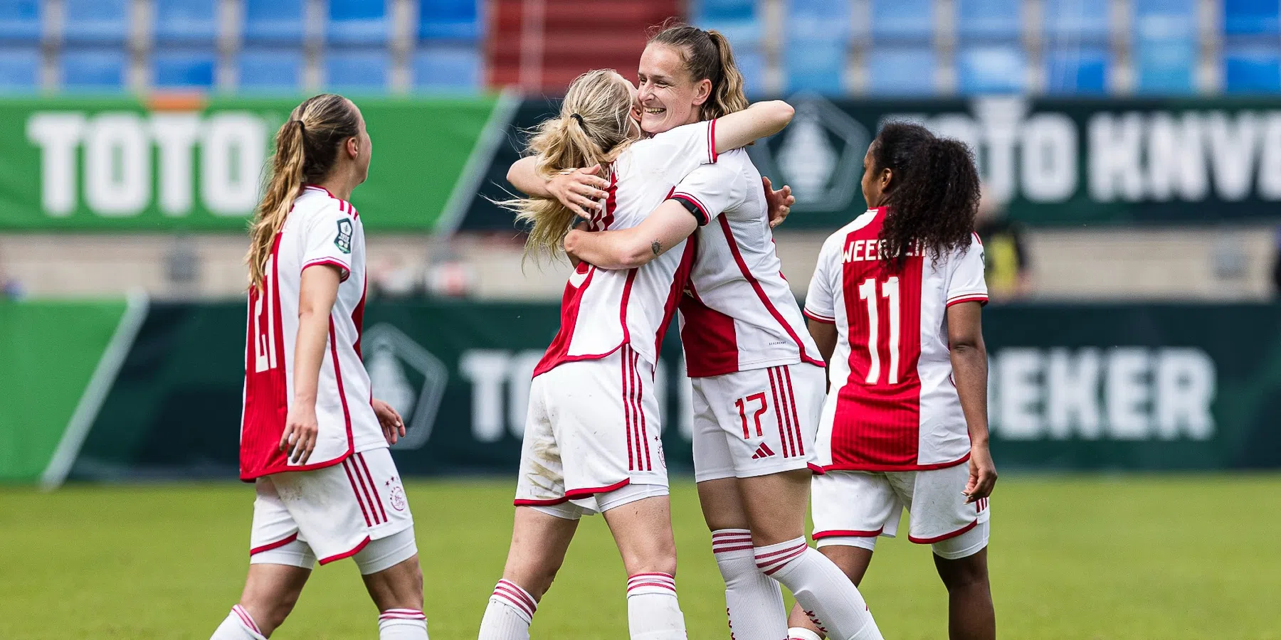 Ajax Vrouwen winnen KNVB Beker van Fortuna Sittard