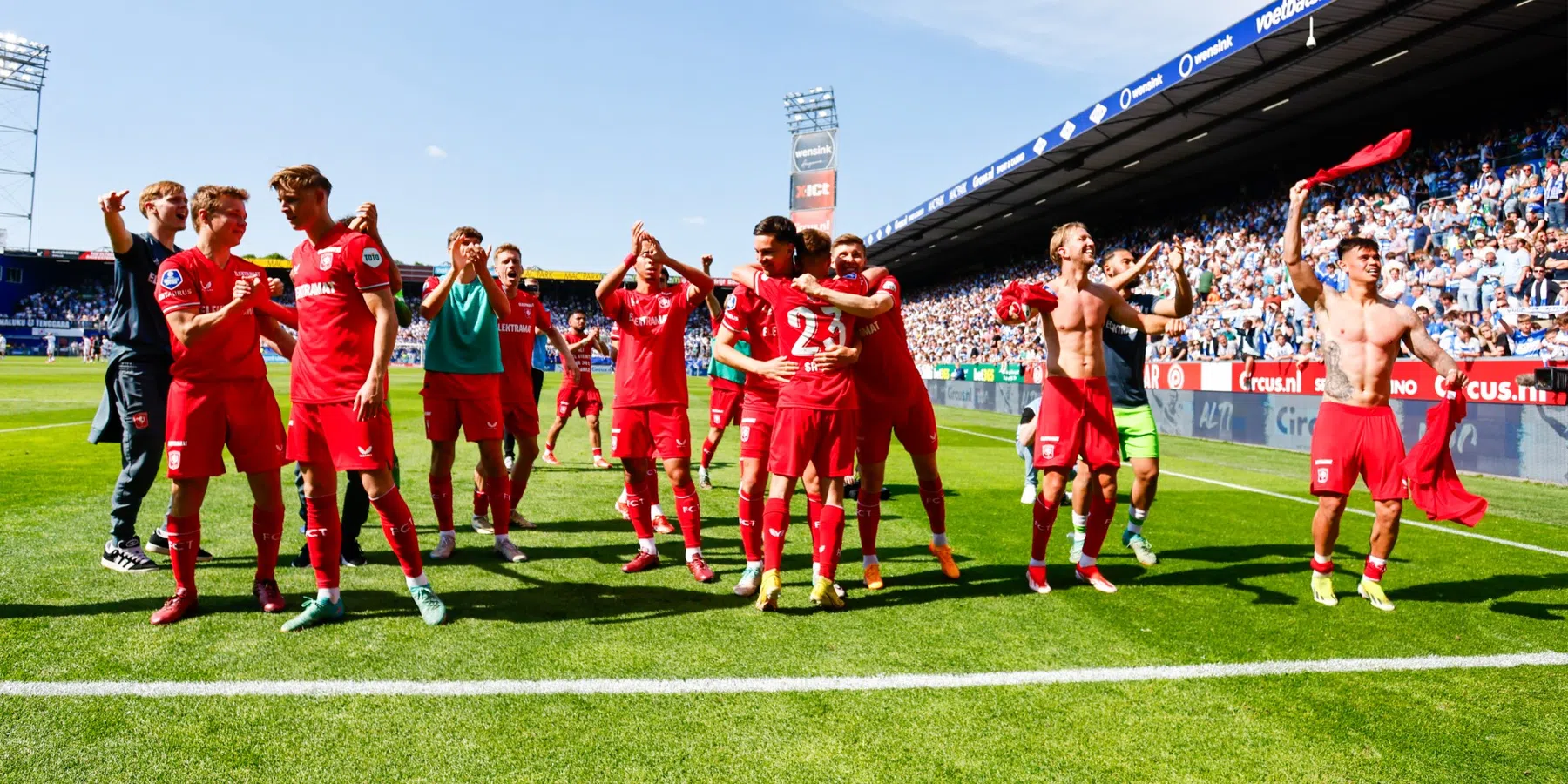 Twente-spelers gezien op festival voor duel met PEC