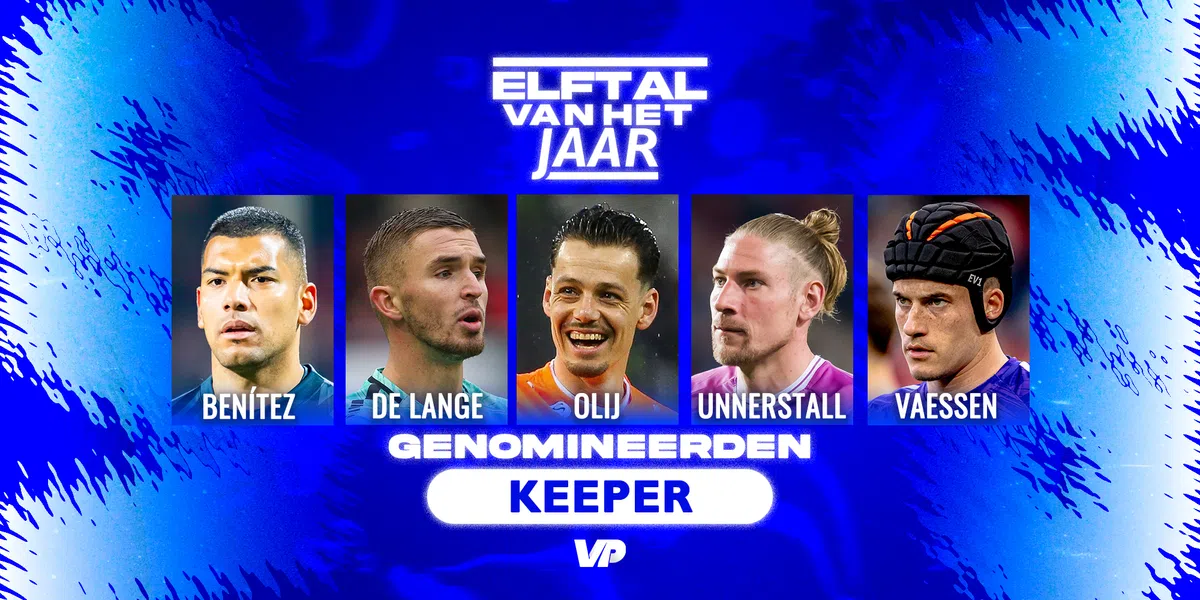 VoetbalPrimeur Elftal van het Jaar: keeper