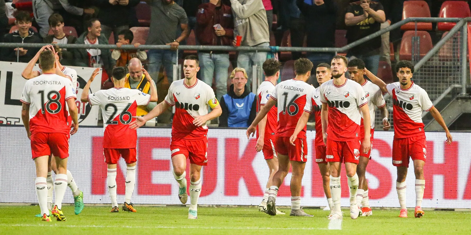 Utrecht rekent af met Sparta en treft Go Ahead in finale play-offs