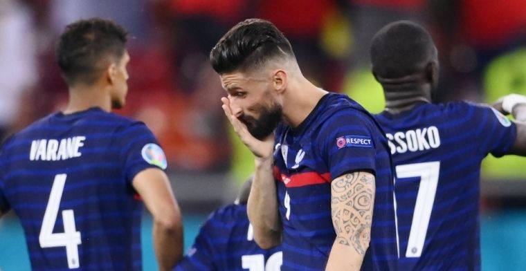 Giroud stopt na EK als international van Frankrijk