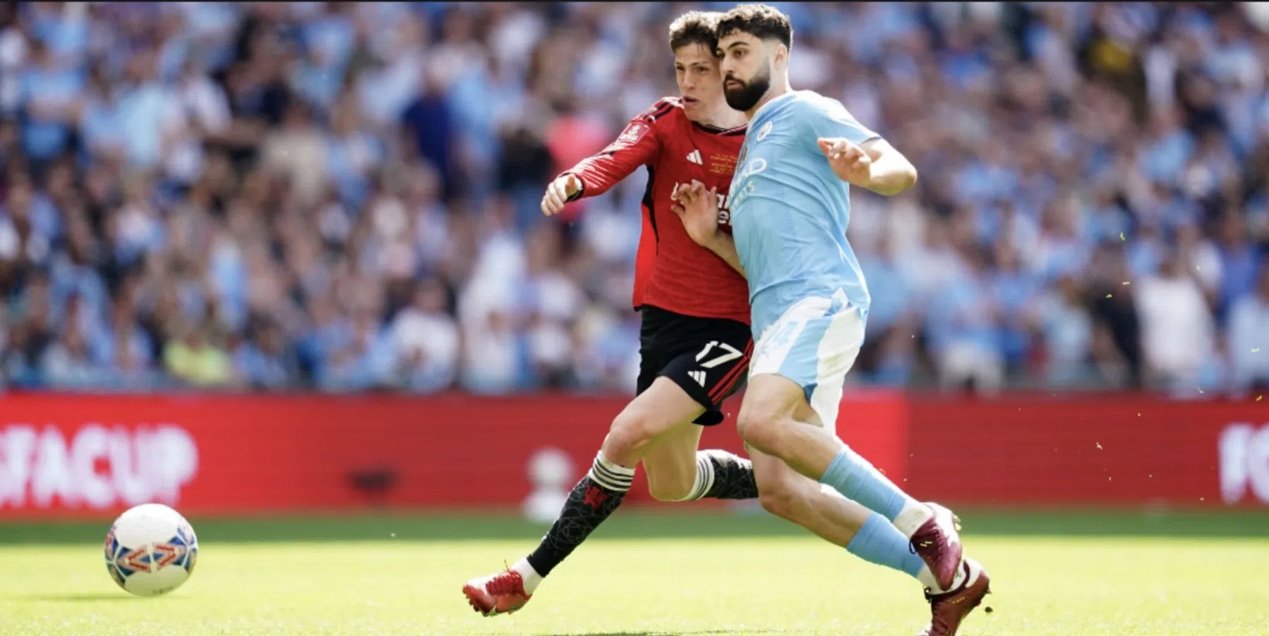 Liveblog FA Cup-finale Manchester City - Manchester United