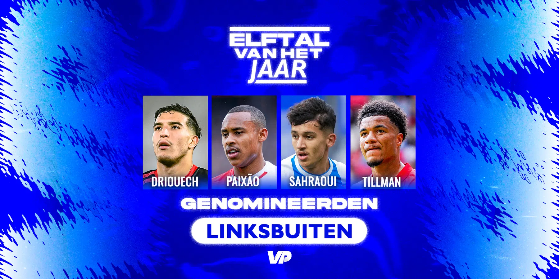 VoetbalPrimeur Elftal van het Jaar: linksbuiten