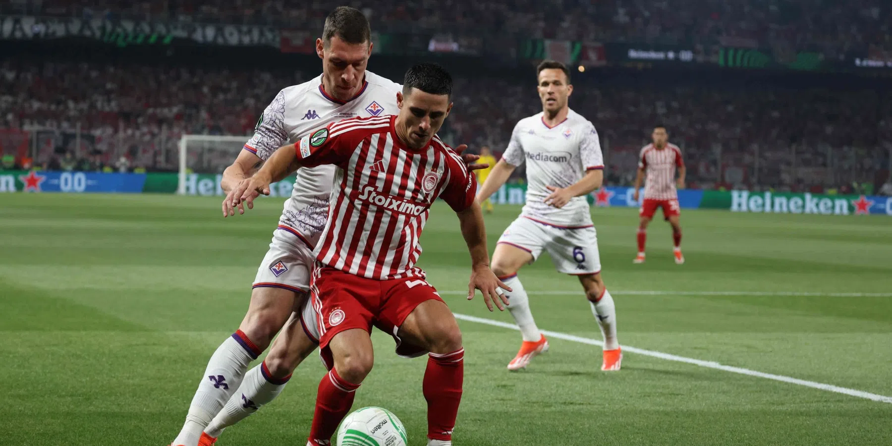 LIVE: Conference League-finale Olympiakos - Fiorentina