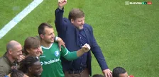 Thumbnail for article: MOOI! Vanhaezebrouck viert nog een laatste feestje met fans van KAA Gent