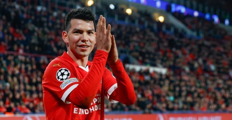 'Lozano is dichtbij transfer en vertrekt in januari bij PSV'