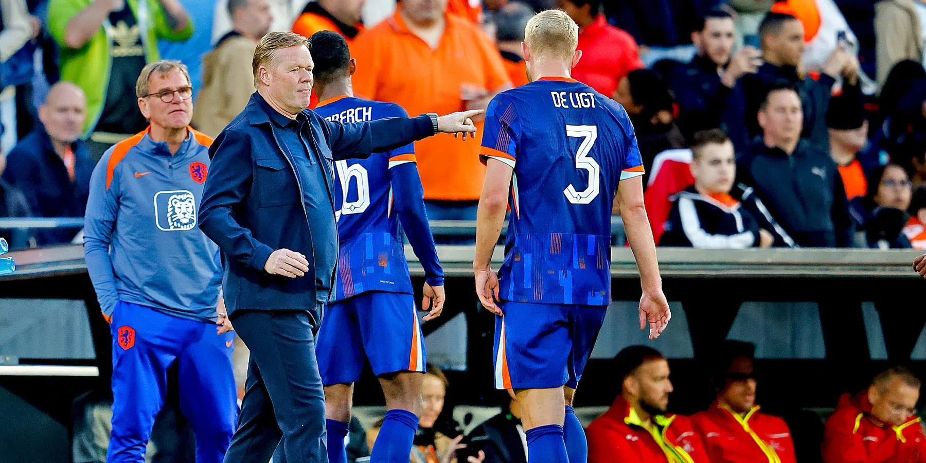 Reactie van Ronald Koeman na Nederland - Canada