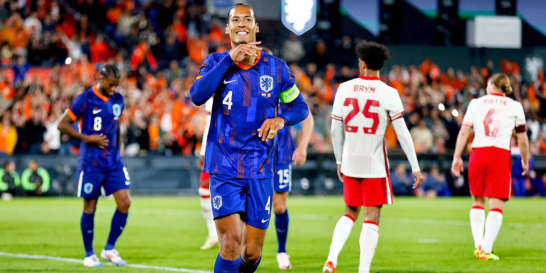 Van Dijk roemt Frimpong en is blij met Oranje-spel