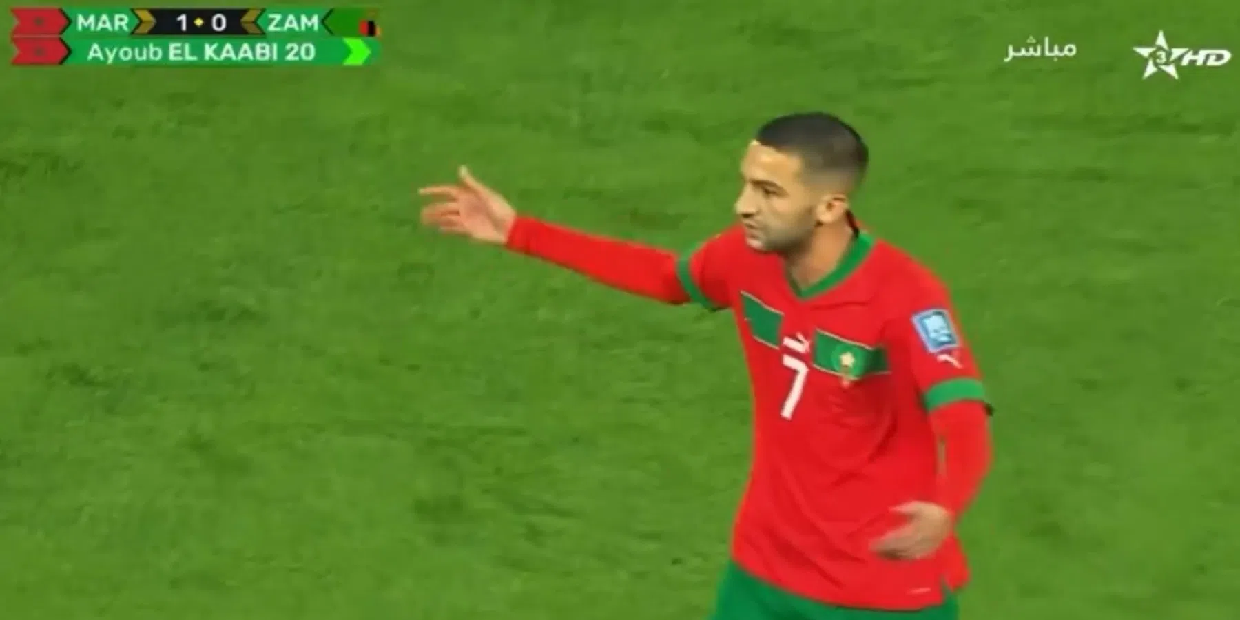 Belangrijke Ziyech is frustratie niet de baas, linkspoot ziet Marokko winnen