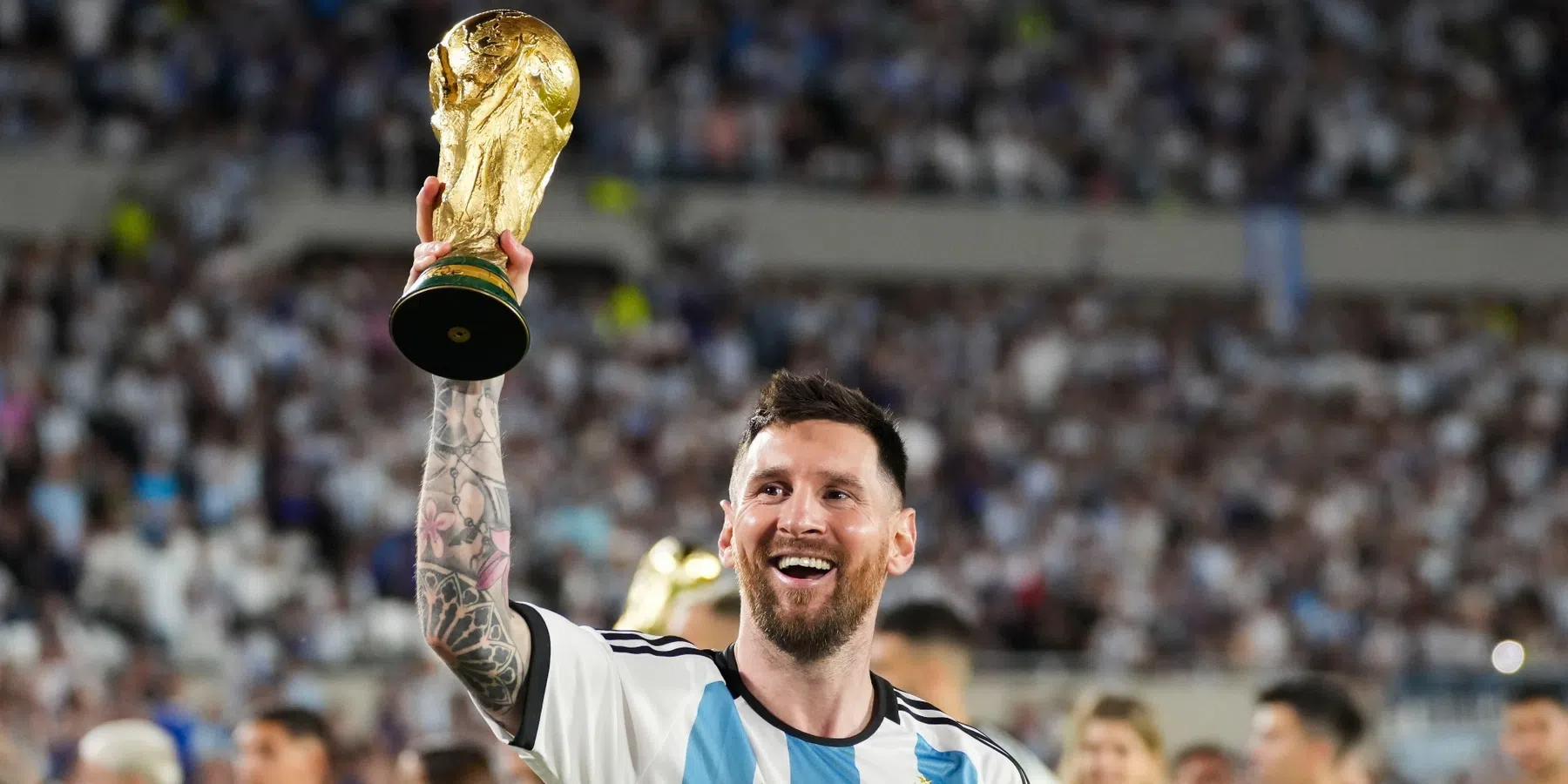 Messi blikt terug op WK in Qatar