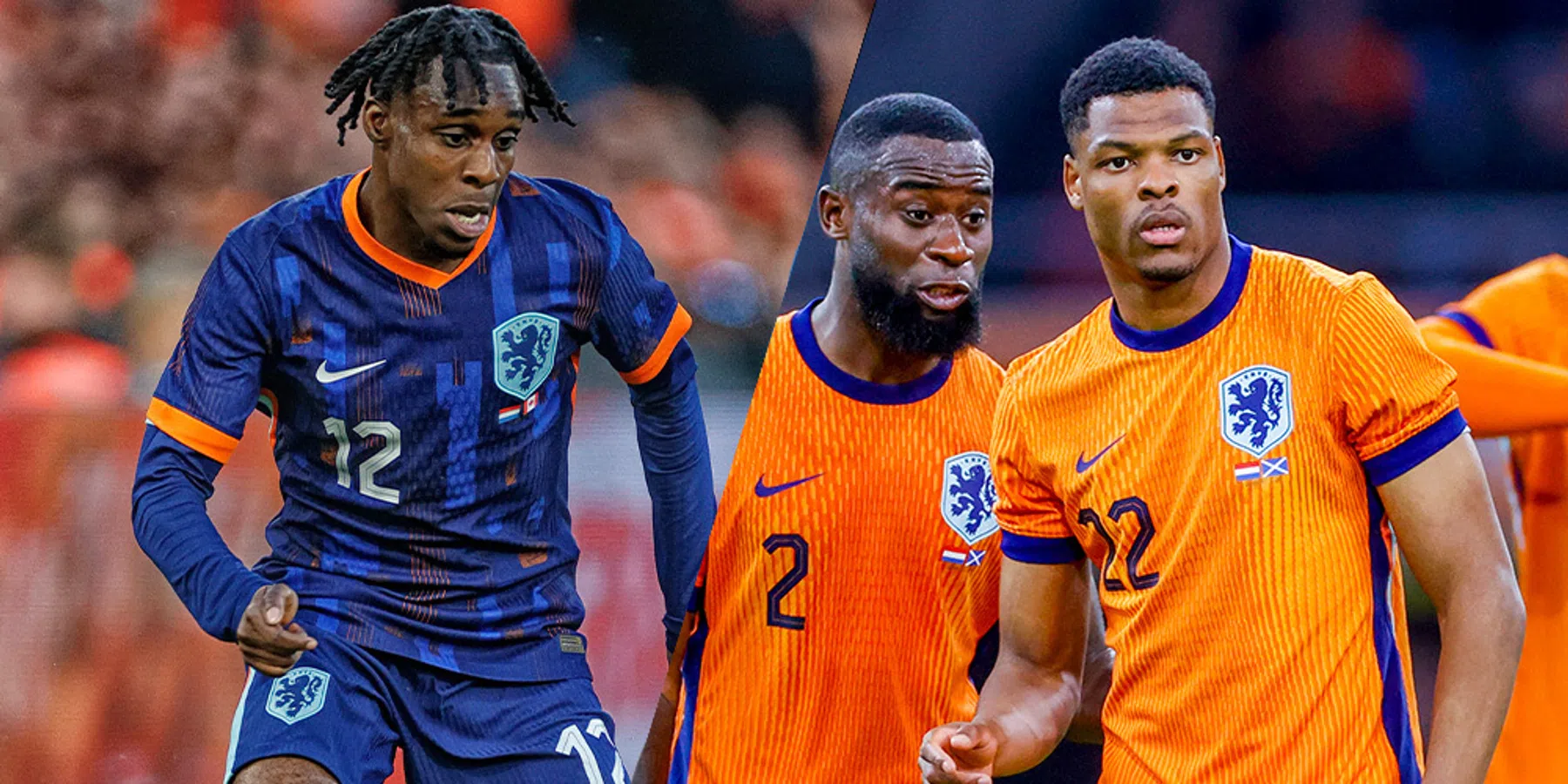 Vink ziet Dumfries en Frimpong niet samen in Oranje-basis