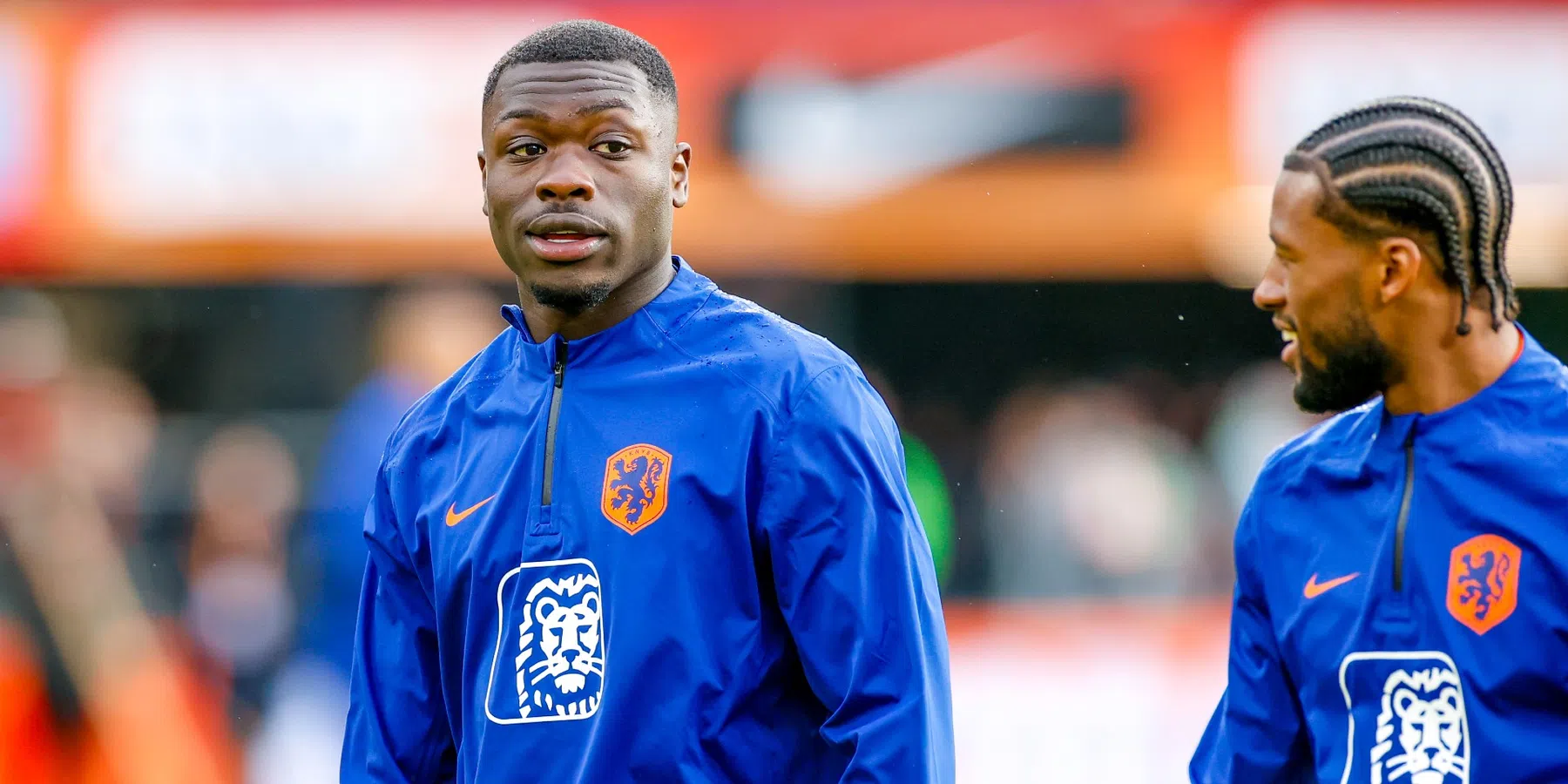 Oranje-spits Brobbey vertelt over de pijn aan zijn hamstring