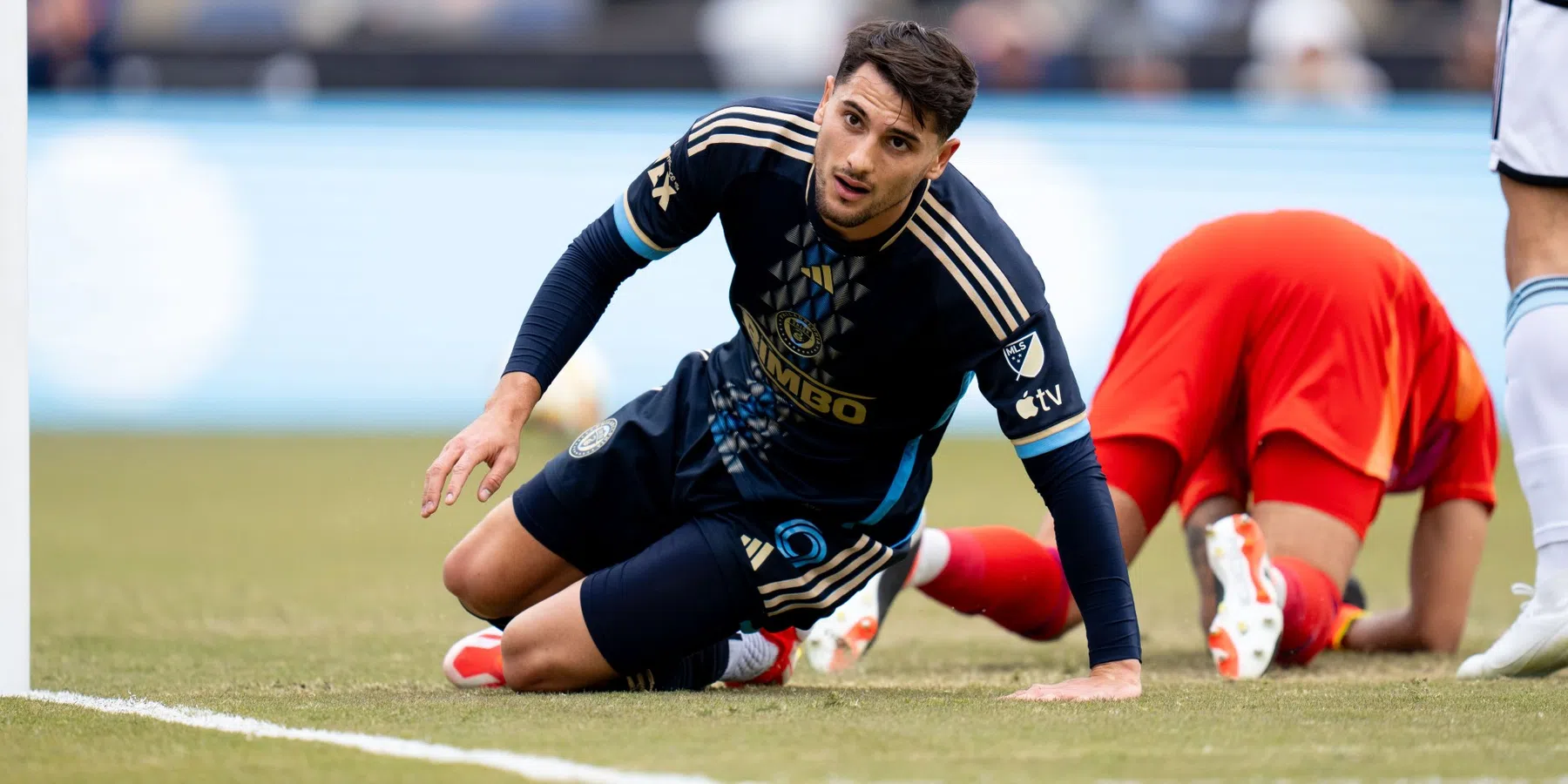 Julian Carranza in Rotterdam voor Feyenoord