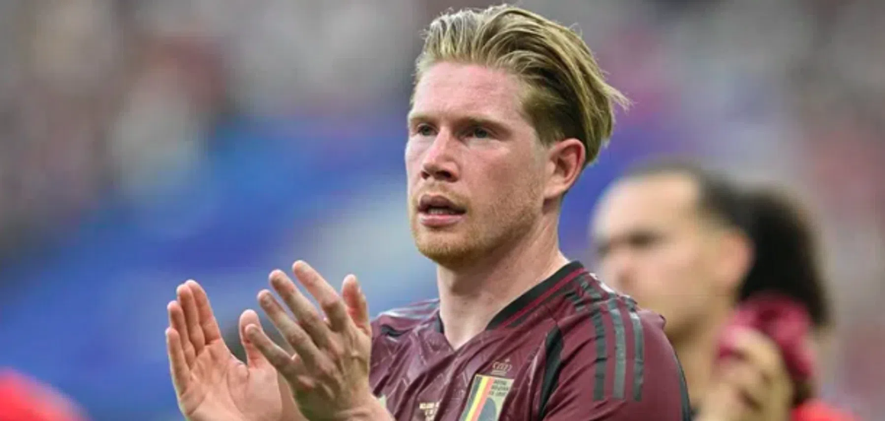 Positie De Bruyne tijdens Rode Duivels-Slowakije