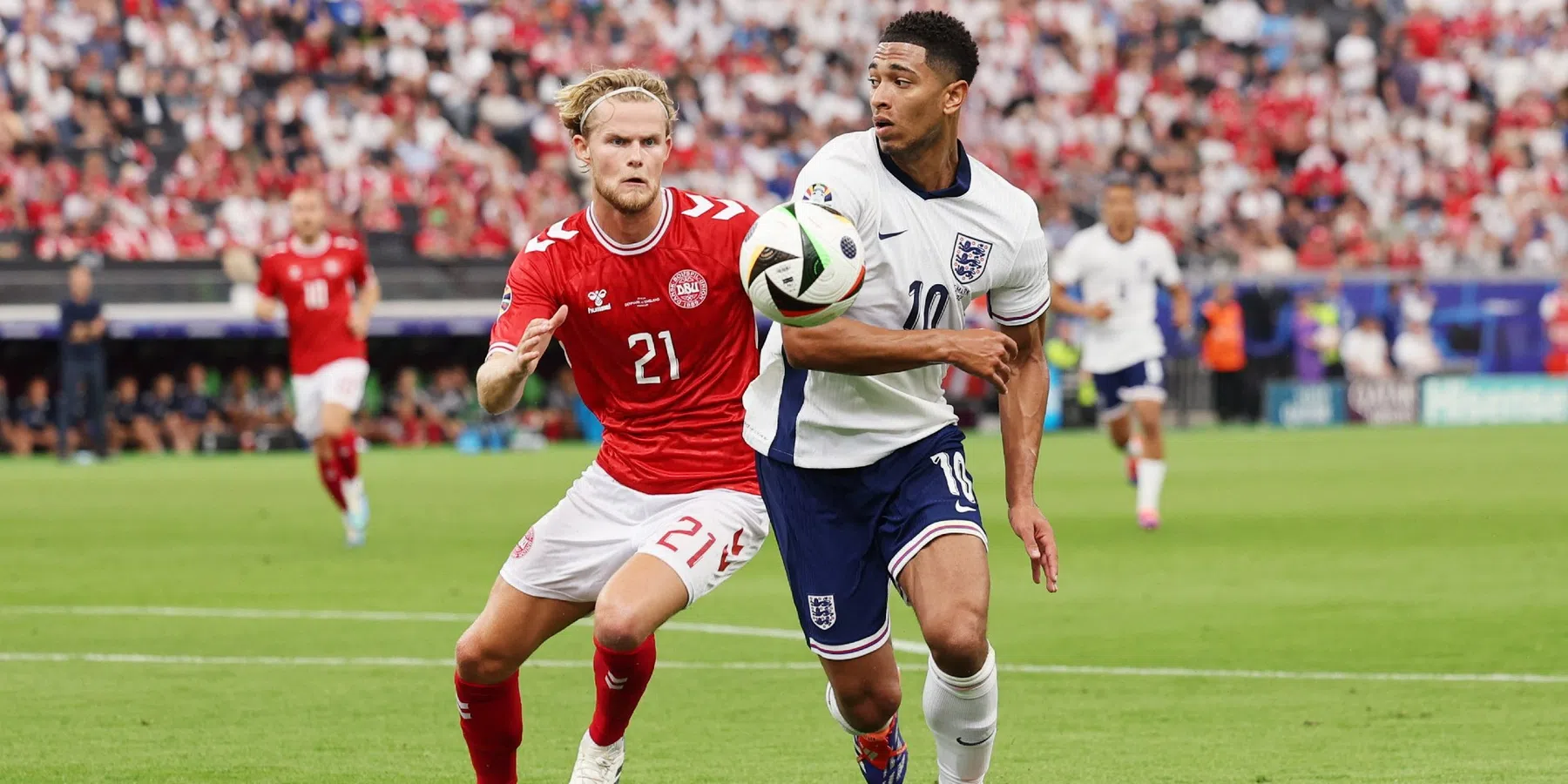 Wedstrijdverslag na gelijkspel Denemarken - Engeland