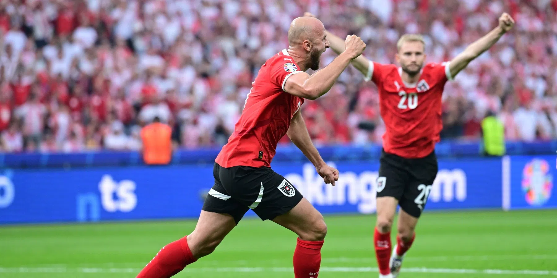 Oostenrijk wint van Polen in groep Oranje