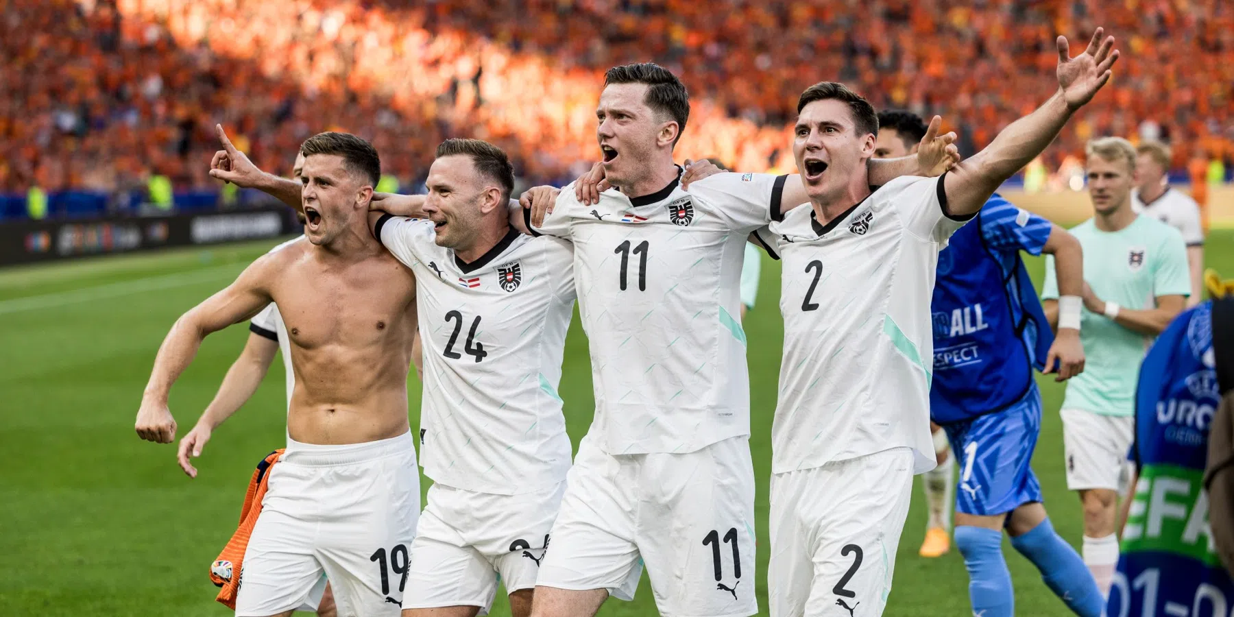 Oostenrijkse media na overwinning op Nederlands elftal