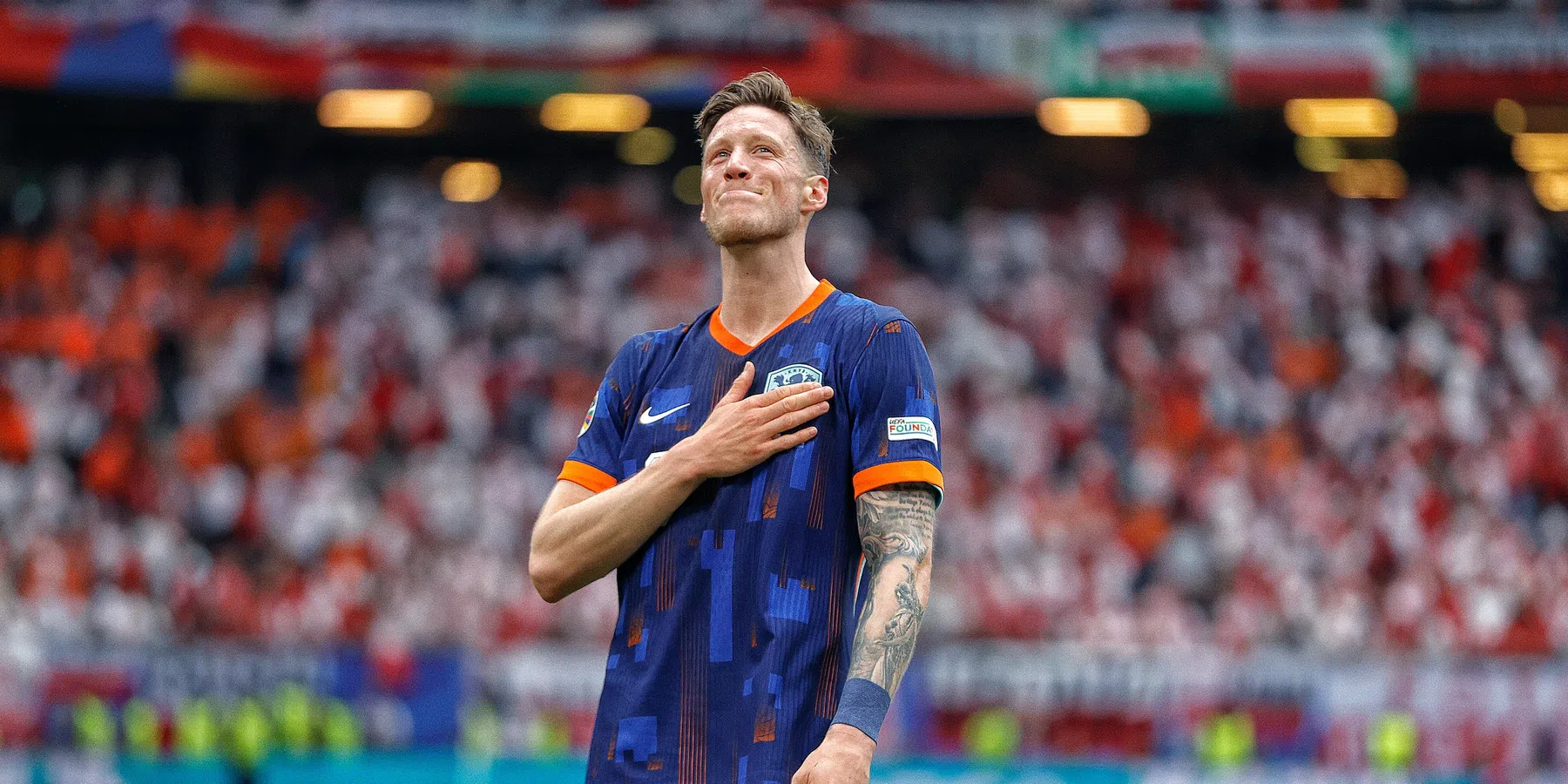 Weghorst grapt over Oranje-fans: 'Liedje gestolen'