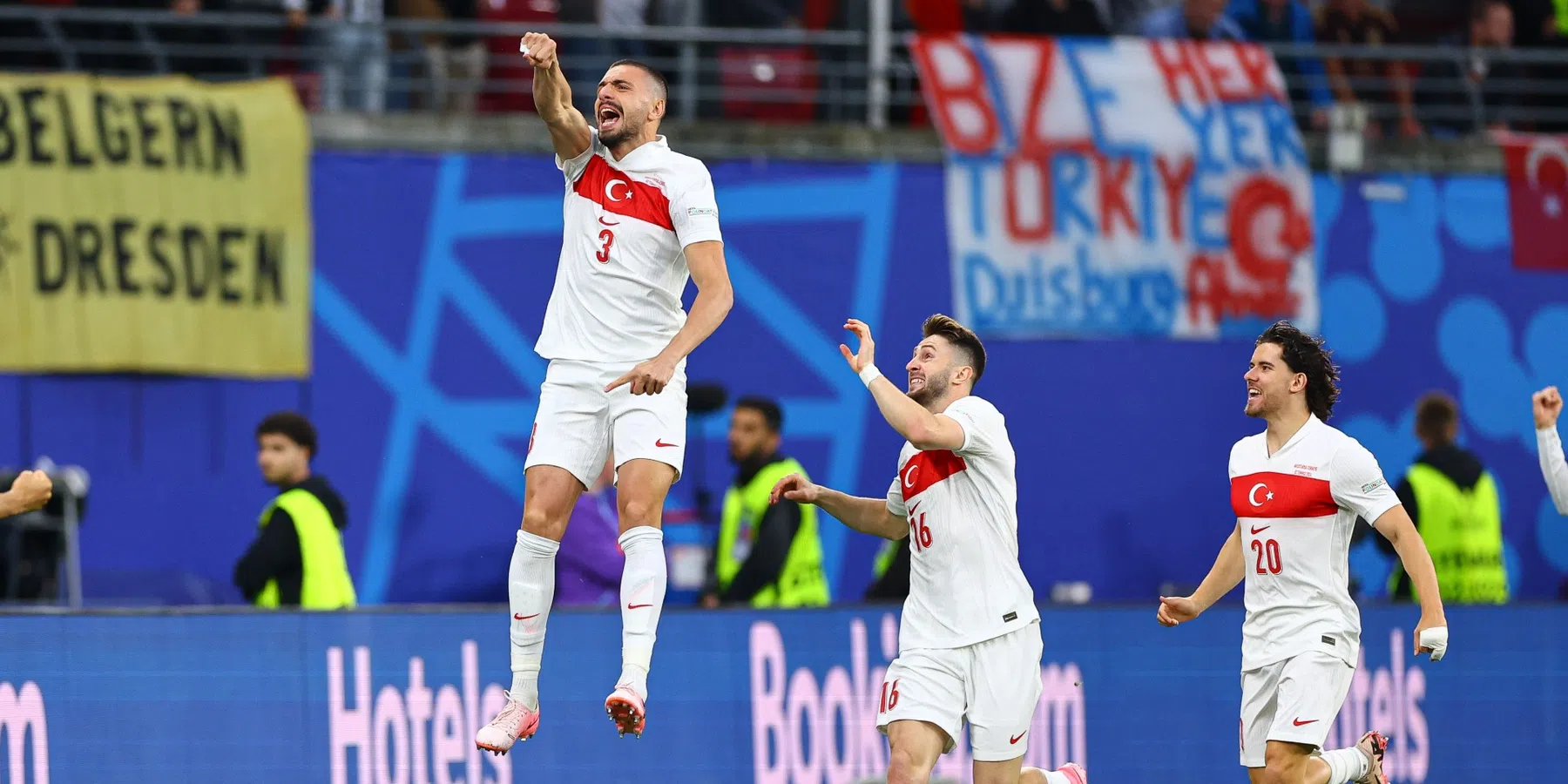 Turkije verslaat Oostenrijk en speelt kwartfinale EK tegen Nederland