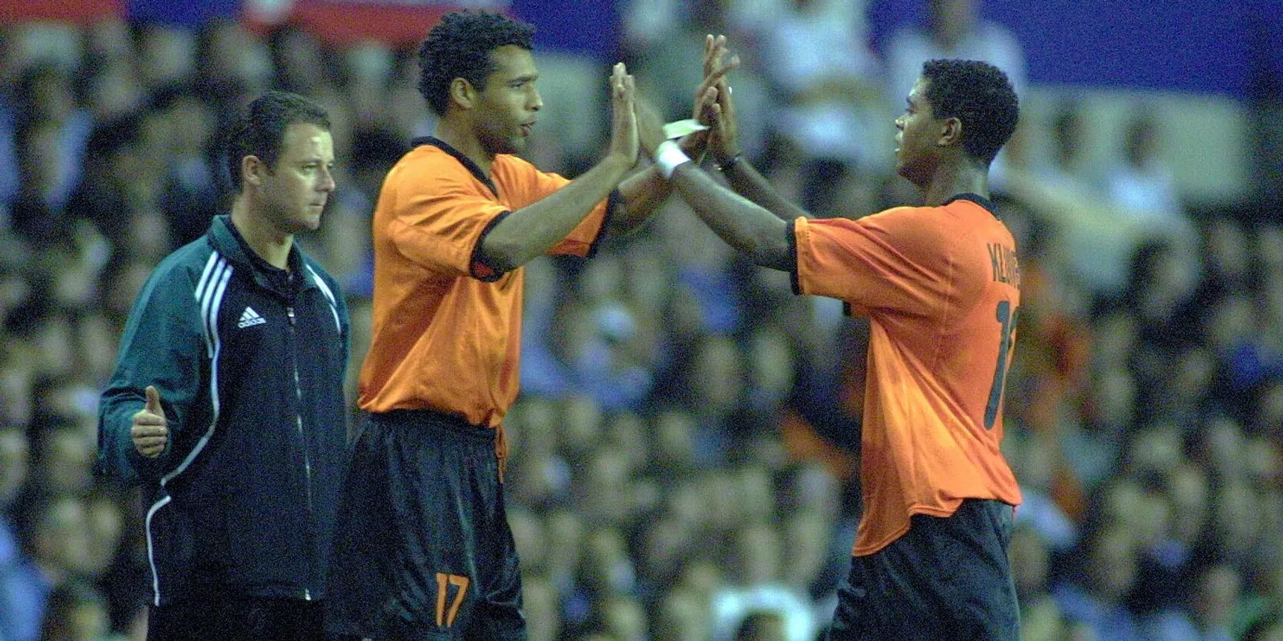 Van Hooijdonk kreeg interland cadeau van Kluivert bij Oranje