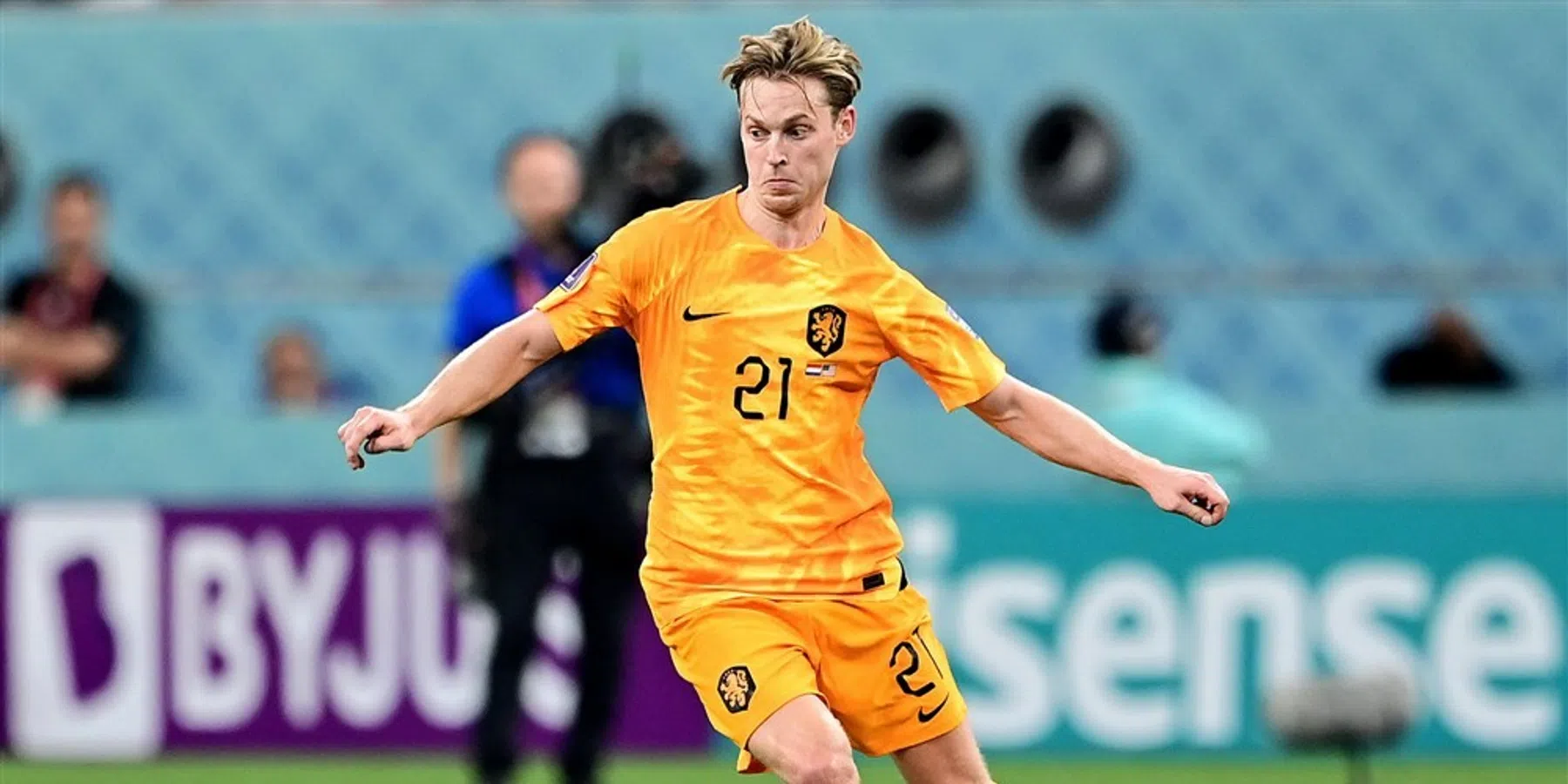 Frenkie in Berlijn voor Oranje