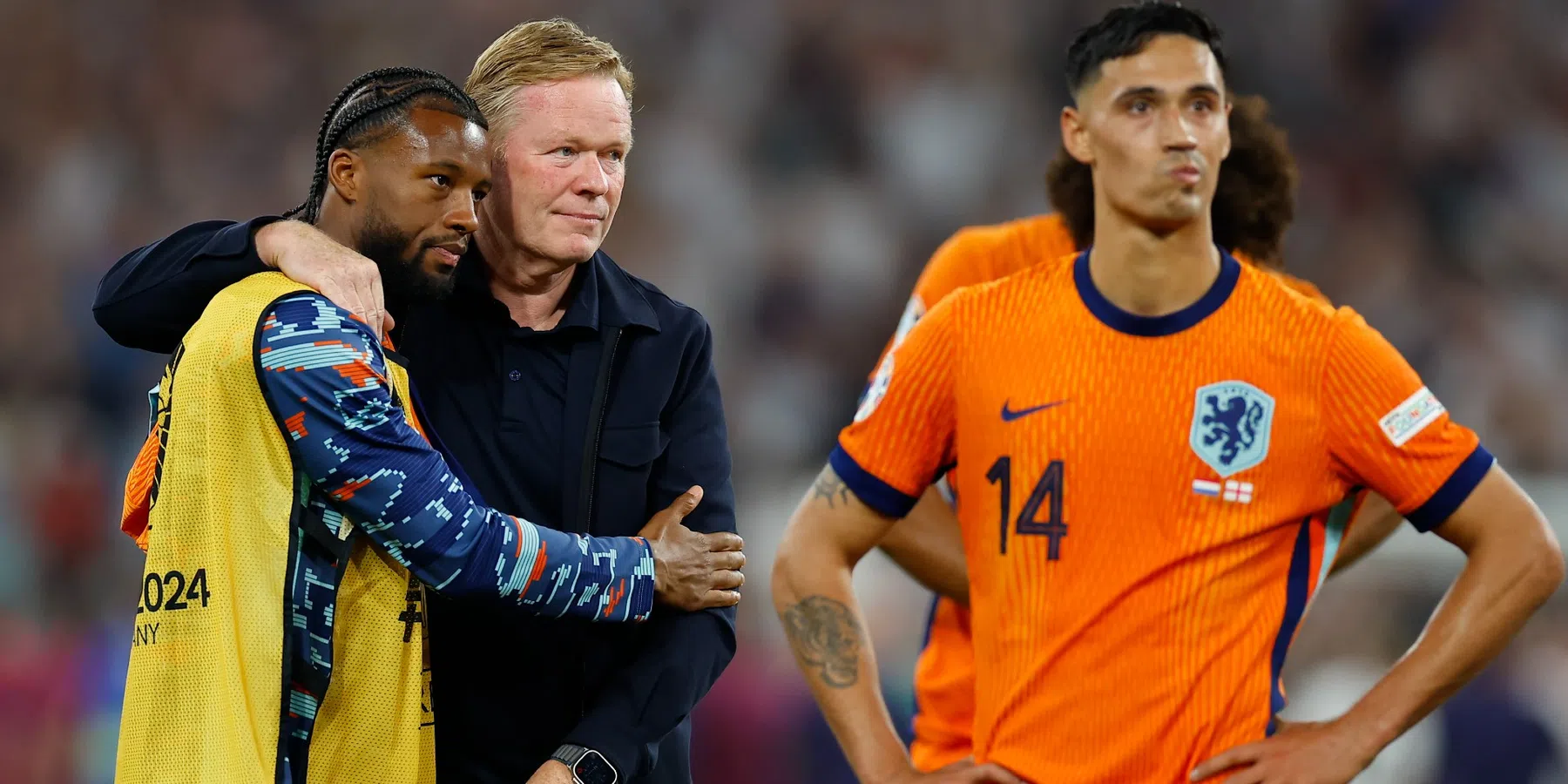 Koeman tevreden over Simons en Weghorst na uitschakeling