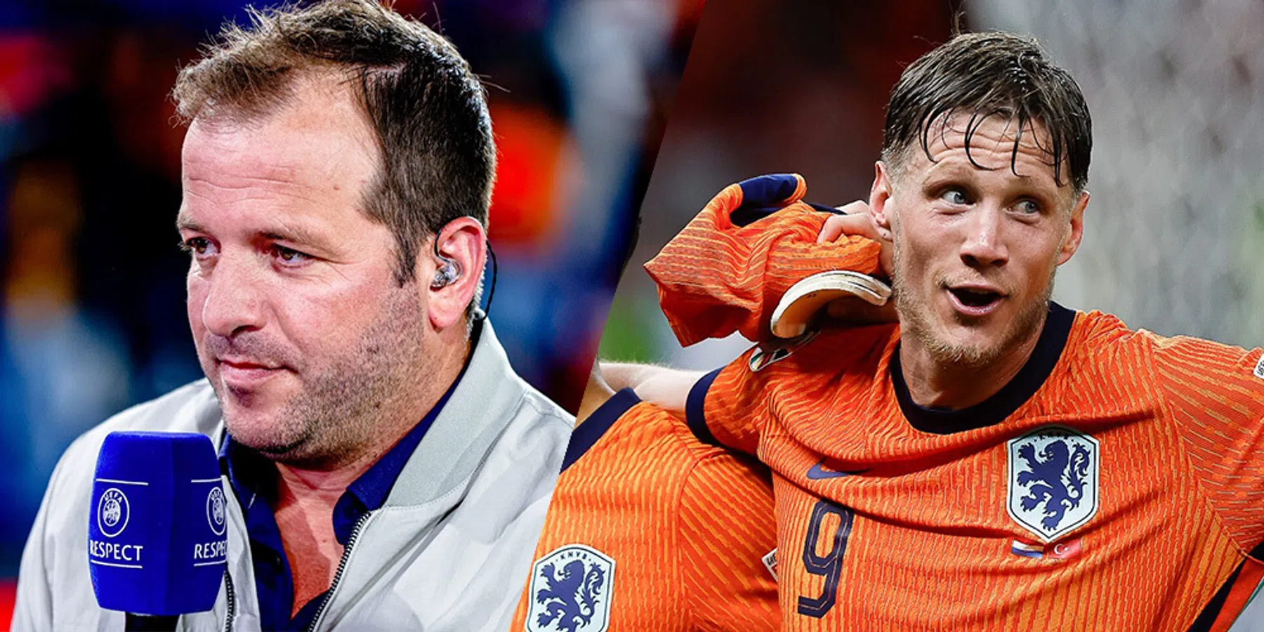 Harde woorden Van der Vaart over Weghorst